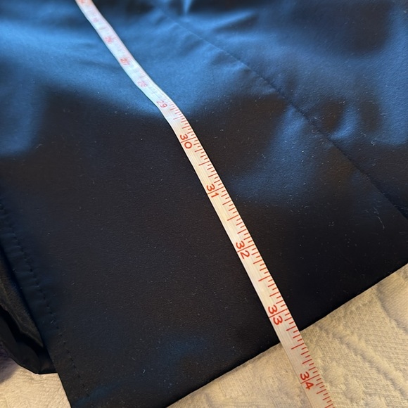 Black shiny dressy jacket. White House Black Market Size 6. Barely worn. - Picture 10 of 11